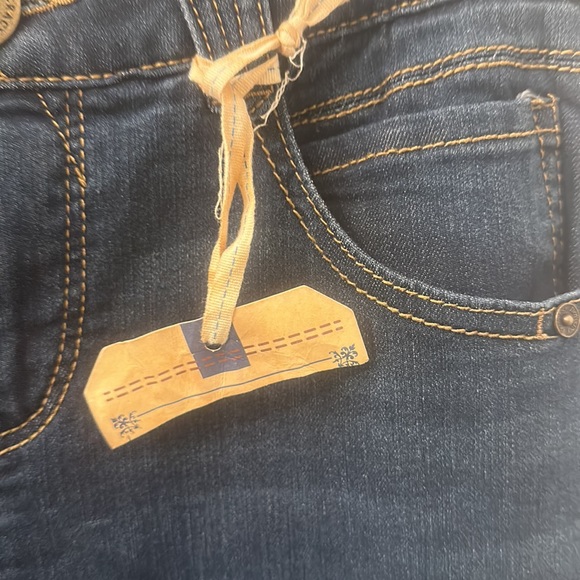 New Democracy Indigo Wash "Ab"solution® Straight Leg Jean size 4 - Picture 9 of 12